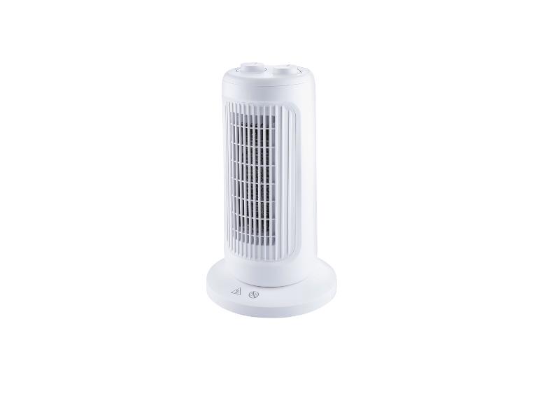 Tronic® Vežový teplovzdušný ventilátor Tthl 1500 B1 (biela)