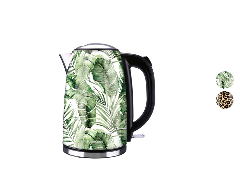 SILVERCREST® KITCHEN TOOLS Rýchlovarná kanvica z nehrdzavejúcej ocele SWC 3100 B1, 1,7 l