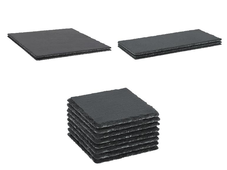 SILVERCREST® Bridlicové servírovacie dosky/podložky