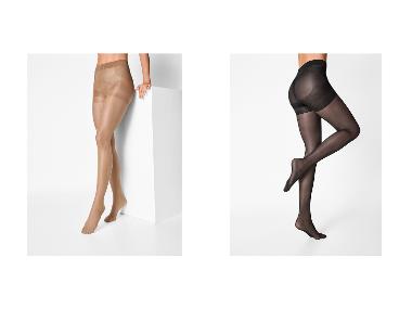 ESMARA® Dámske push-up silonky 20DEN