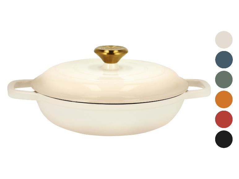 SILVERCREST® Liatinová servírovacia panvica Premium, 27 cm