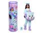 Bábika Barbie Cutie Reveal Care Bears v plyšovom kostýme medveďa, s obalom.
