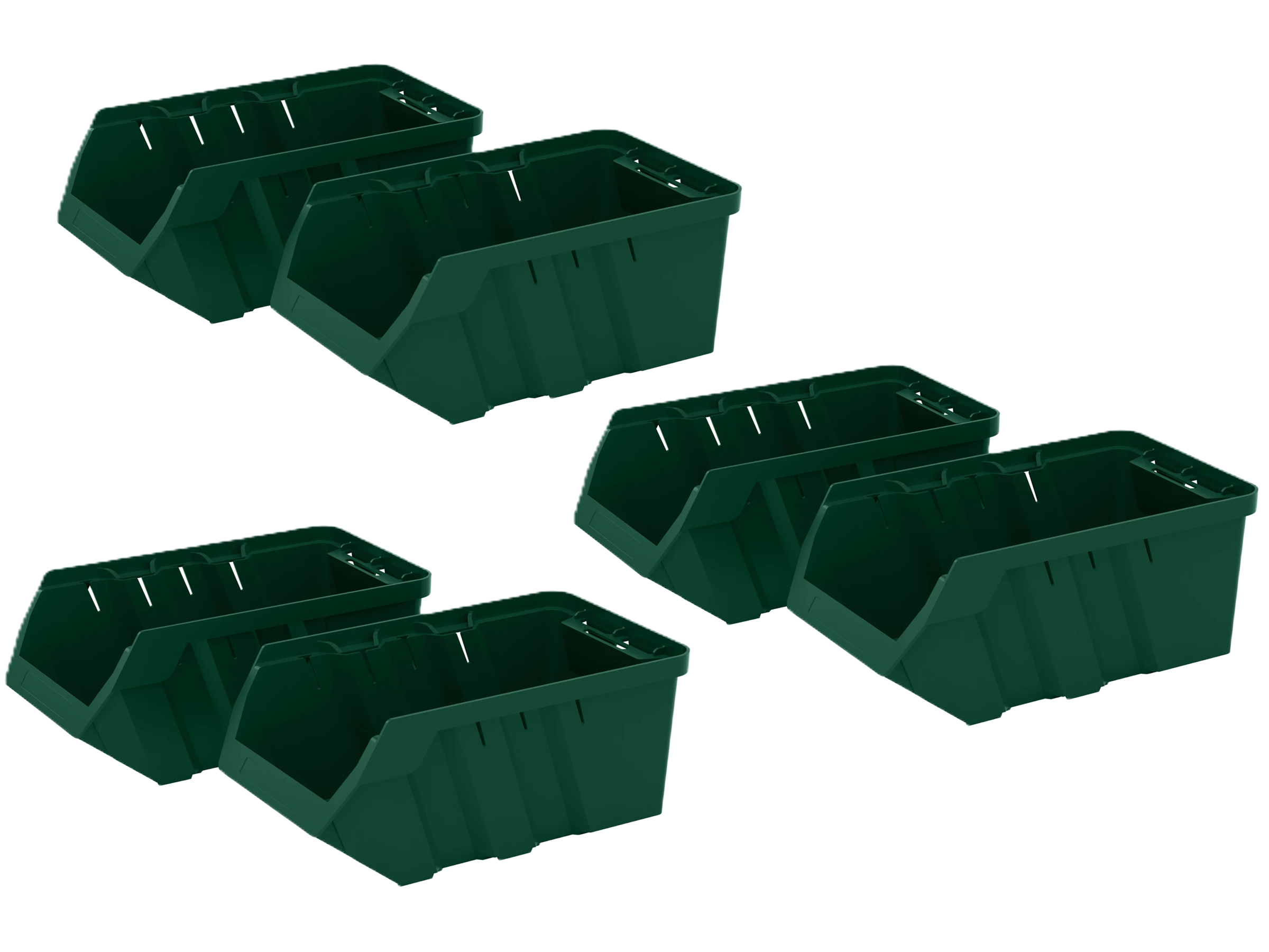 PARKSIDE®  Skladovacie priehradky, stredné, 6 kusov