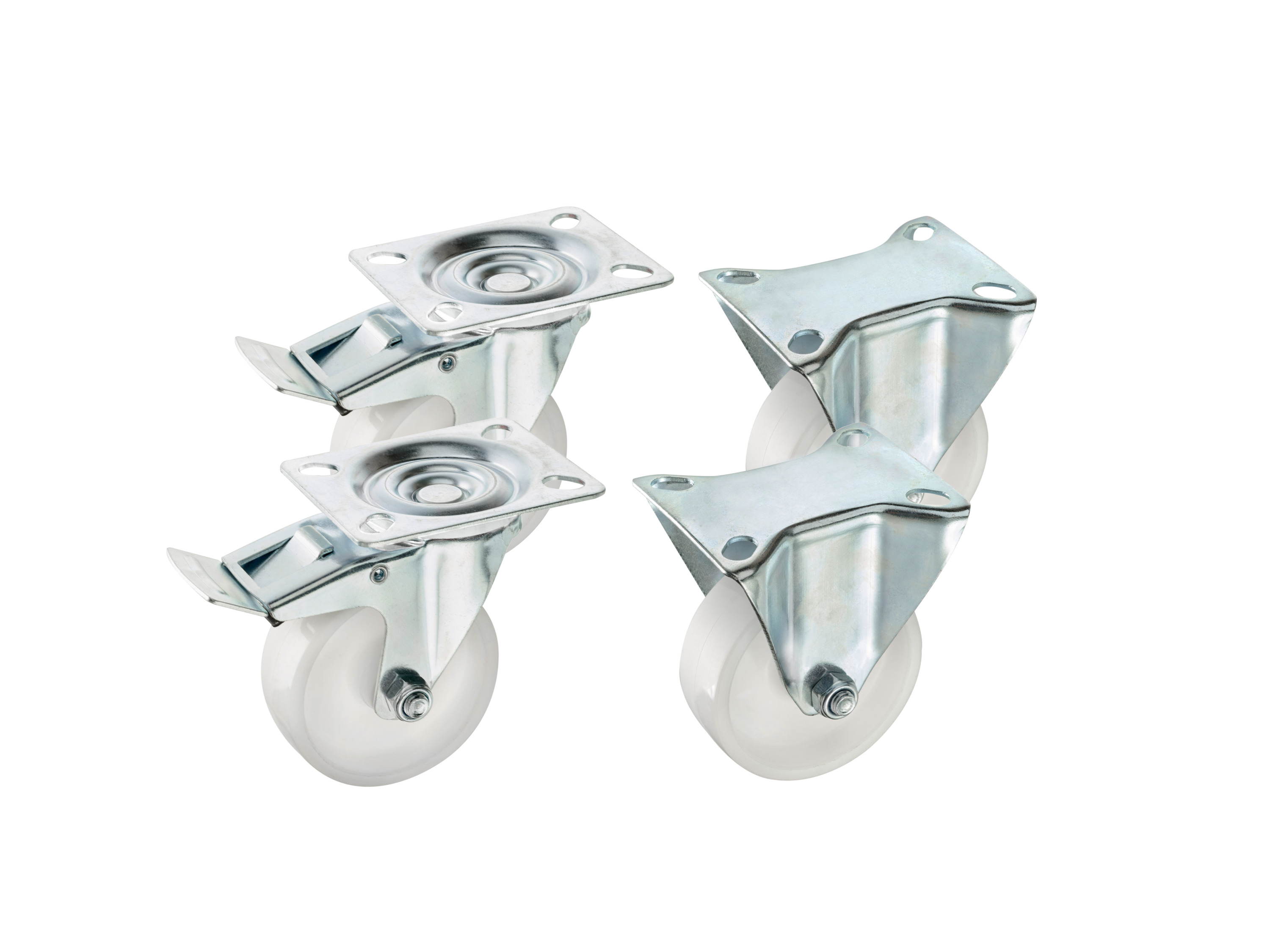 PARKSIDE® Kolieska, 4 kusy/8 kusov (transportné kolieska, 4 kusy)