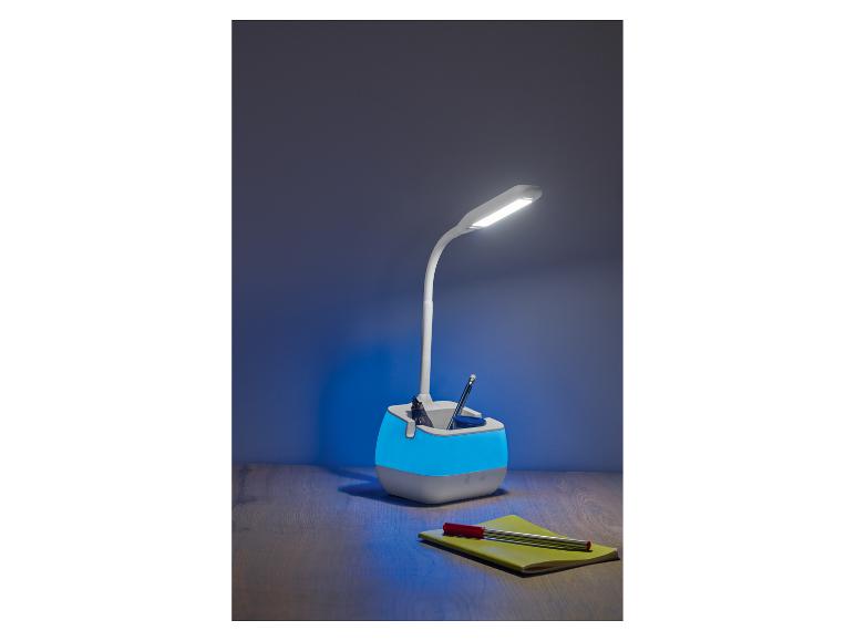 Livarno home Aku stolová lampa (biela)