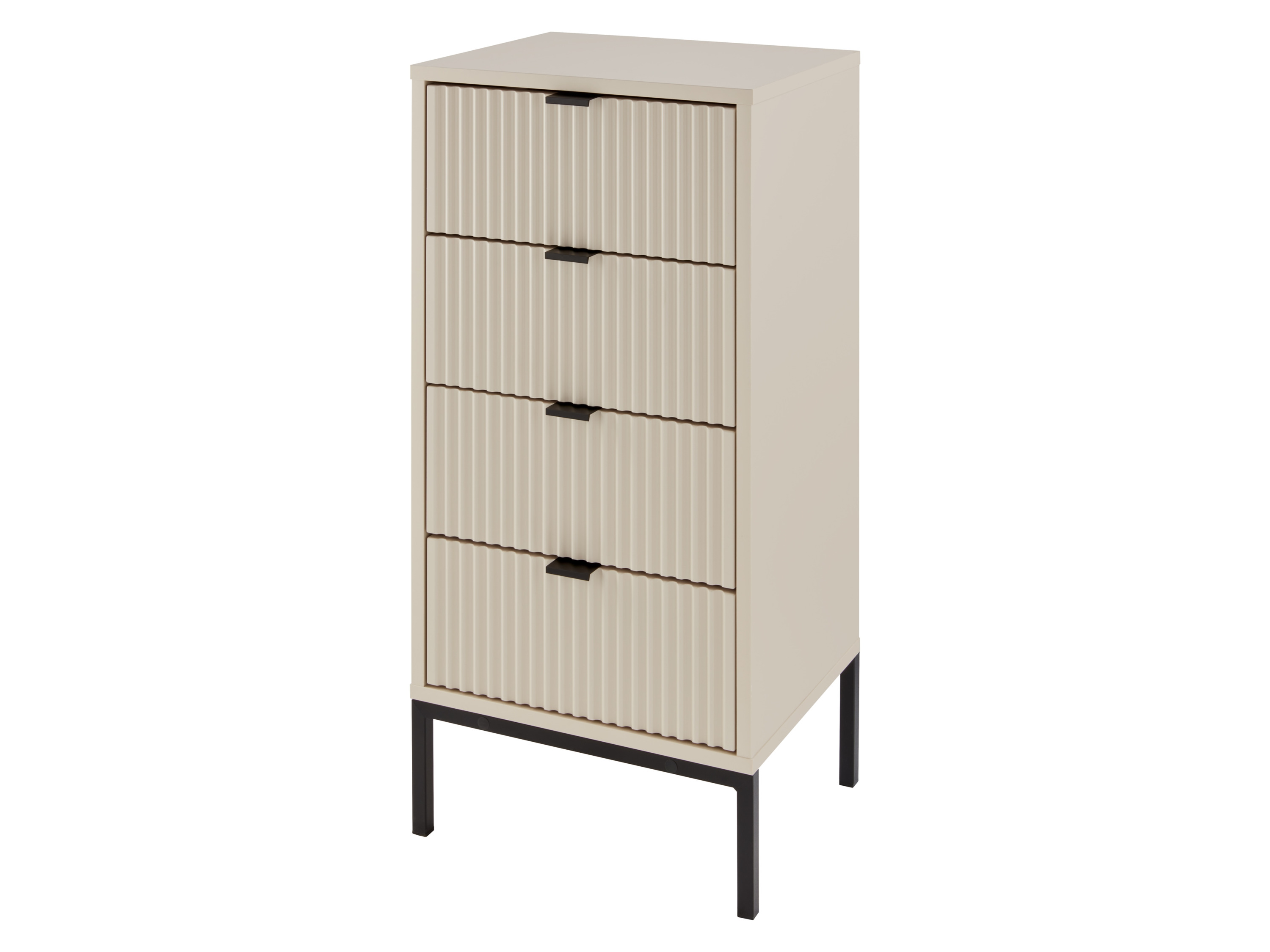 LIVARNO home Komoda so 4 zásuvkami, 40 x 33 x 84,9 cm