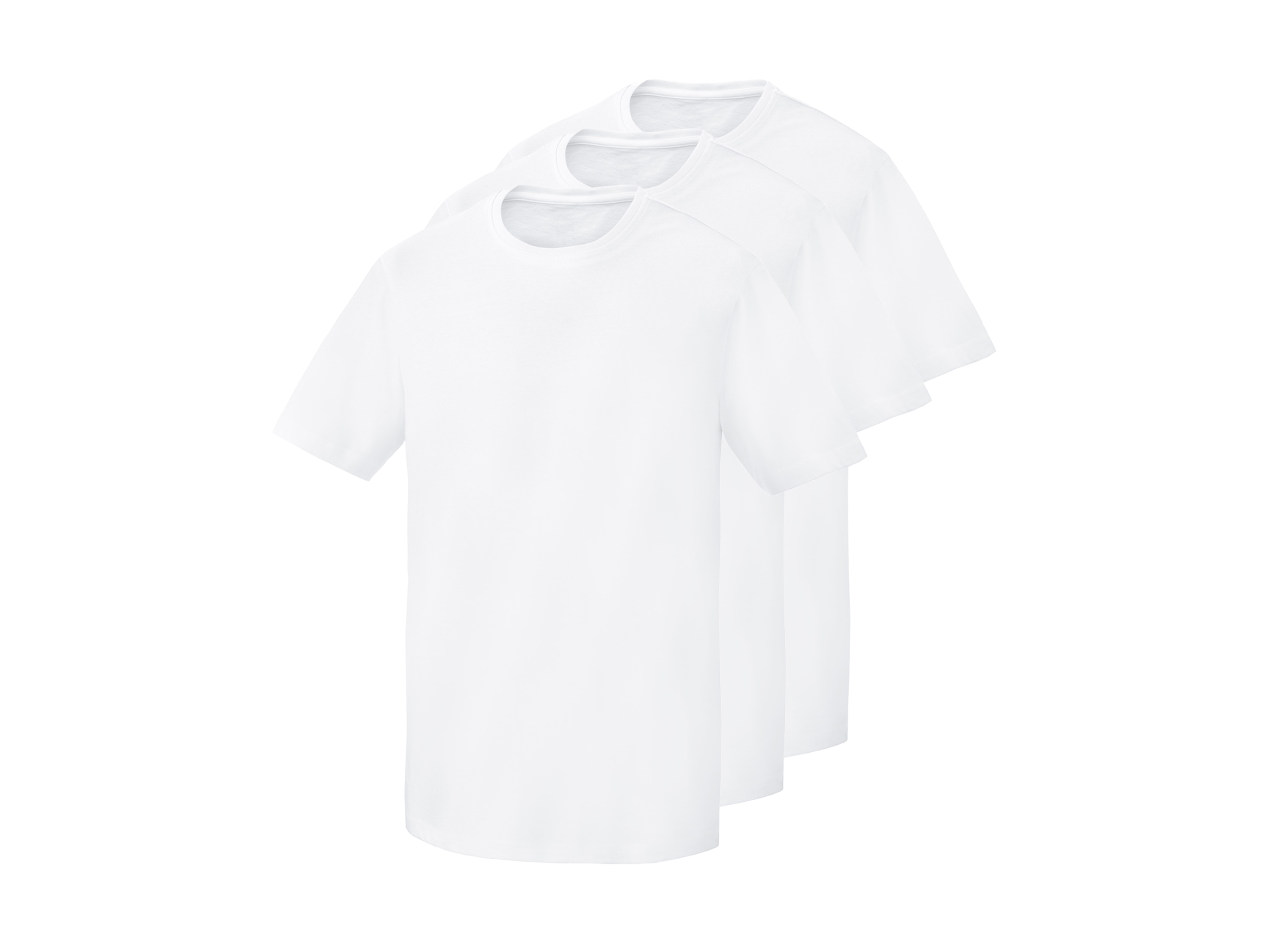 E-shop PARKSIDE® Pánske tričko, 3 kusy (okrúhly výstrih, S (44/46))