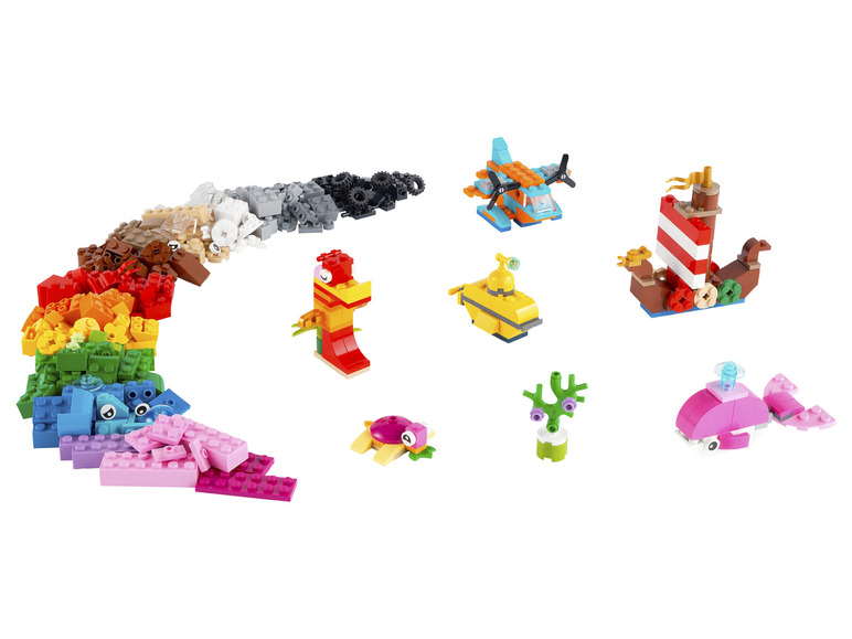 Prejsť na zobrazenie na celú obrazovku: LEGO® Classic 11018 Kreatívna zábava v oceáne – obrázok 3