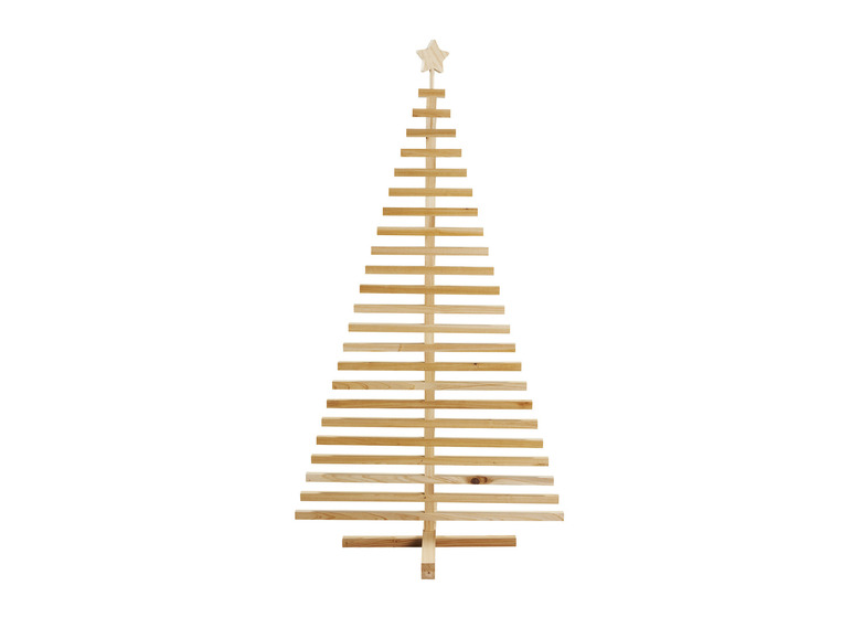 LIVARNO home Drevený vianočný stromček, 160 cm