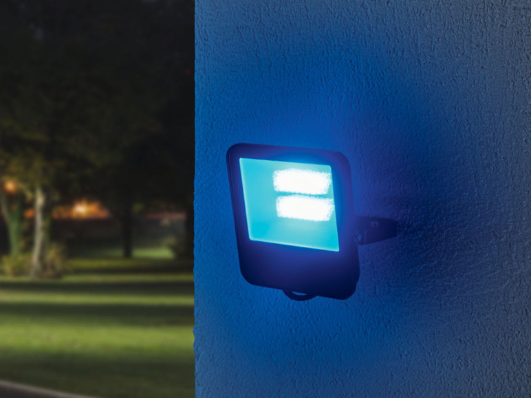 Prejsť na zobrazenie na celú obrazovku: LIVARNO home Vonkajší LED reflektor Zigbee Smart Home – obrázok 3