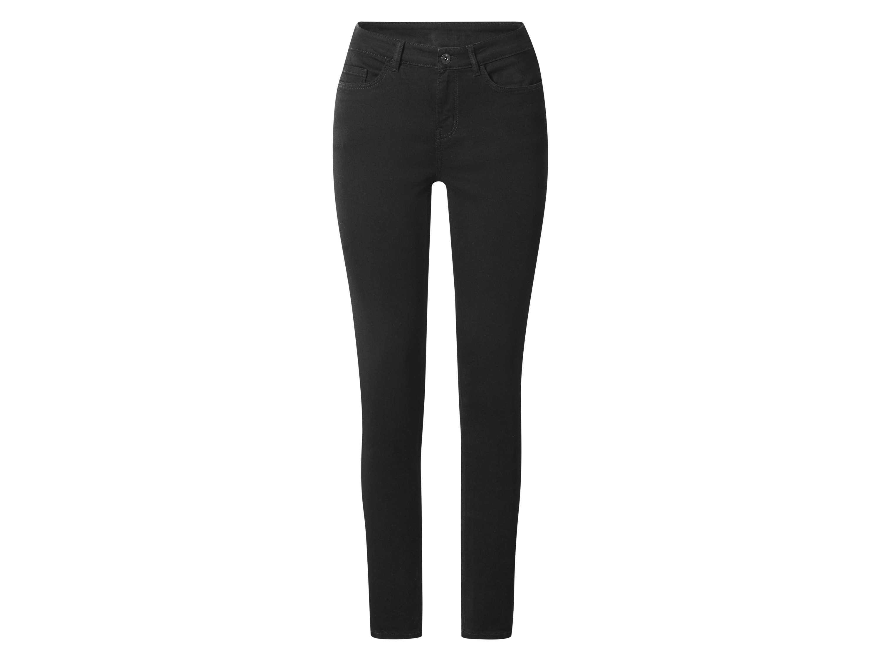 ESMARA® Dámske rifle „Skinny Fit“ Premium s push up efektom (Čierna, 46)