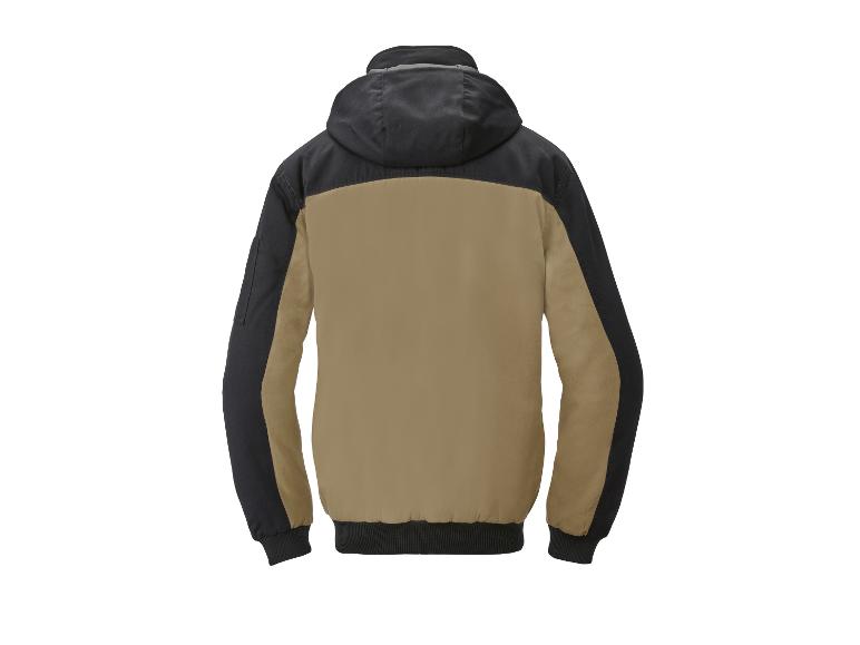 Parkside® Pánska pracovná bunda s podšívkou (čierna/hnedá, XL (56/58))