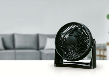 SILVERCREST® Stolový ventilátor Turbo STVT 21 B1, Ø 22 cm
