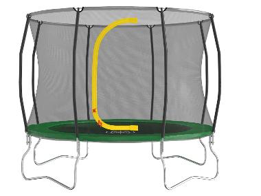 Playtive Záhradná trampolína s bezpečnostnou sieťou, 305 cm