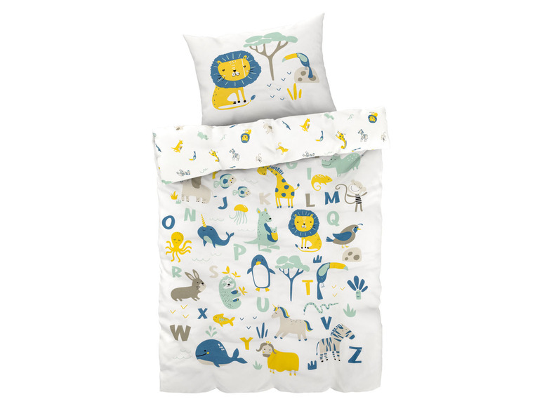 Prejsť na zobrazenie na celú obrazovku: LIVARNO home Detská posteľná bielizeň z bavlneného saténu, 140 x 200 cm – obrázok 3
