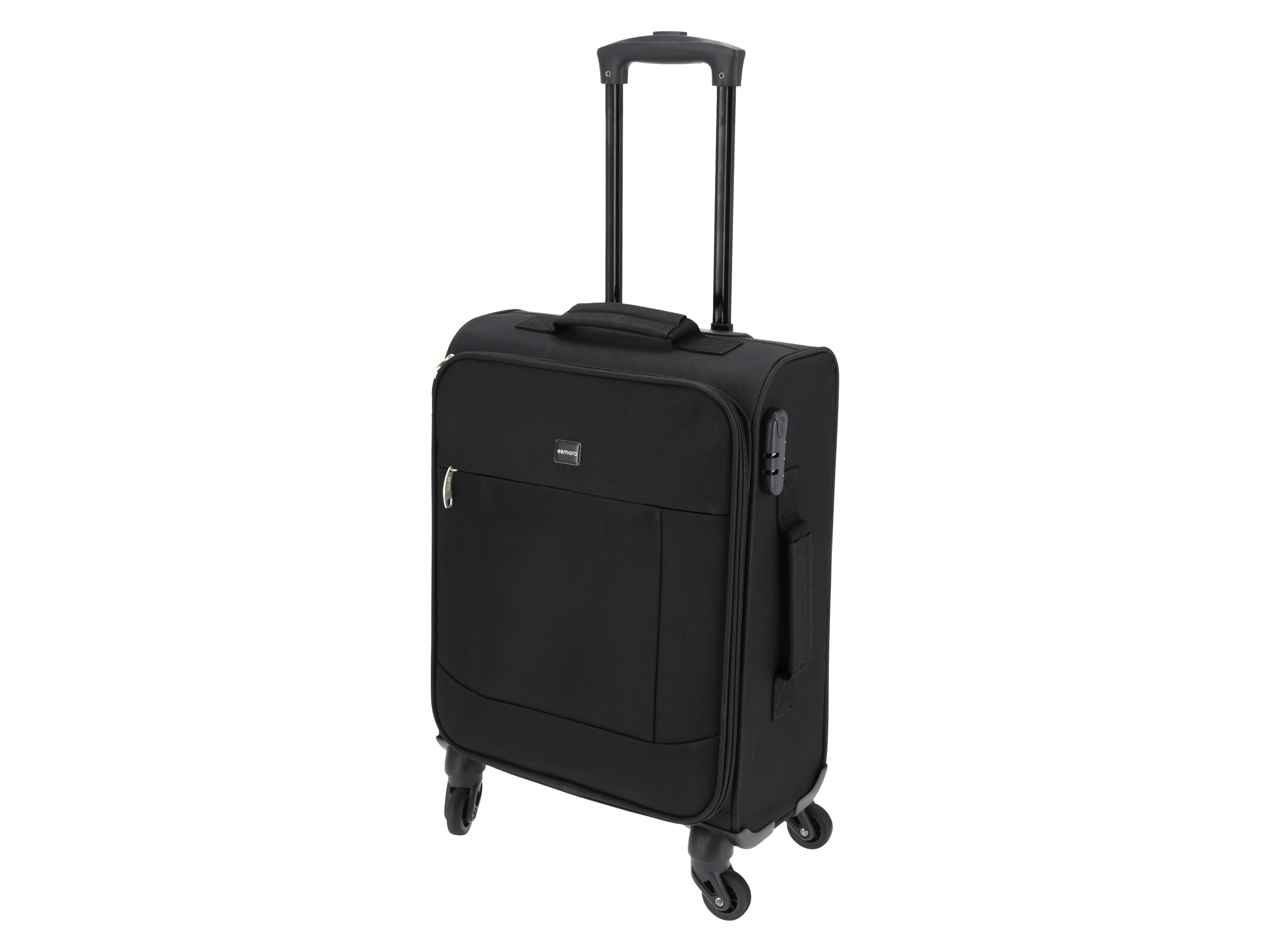 ESMARA® Príručný kufor, 38 l, čierny