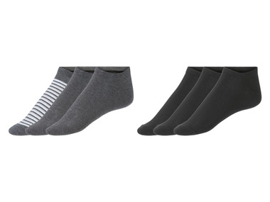 LIVERGY® Pánske členkové ponožky, 3 páry