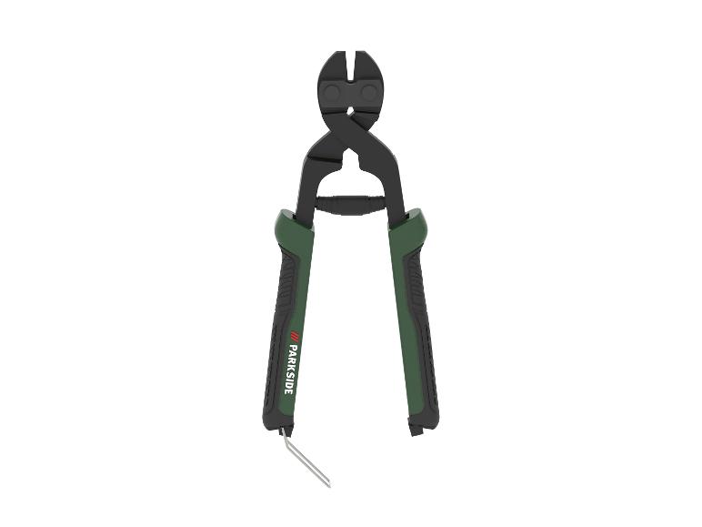Zelené a čierne kliešte na strihanie skrutiek s ergonomickými rukoväťami.