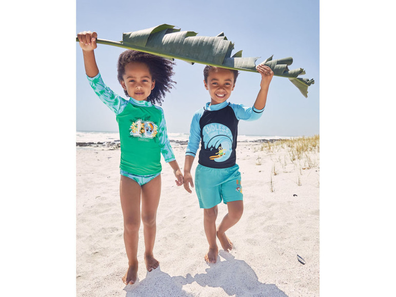 Prejsť na zobrazenie na celú obrazovku: Dievčenské tričko do vody s ochranou pred UV žiarením – obrázok 4