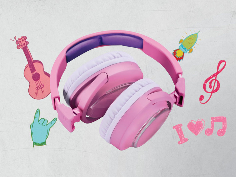 Prejsť na zobrazenie na celú obrazovku: SILVERCREST® Detské slúchadlá On-Ear Bluetooth® – obrázok 18