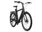 Čierny elektrobicykel s pneumatikami Schwalbe.