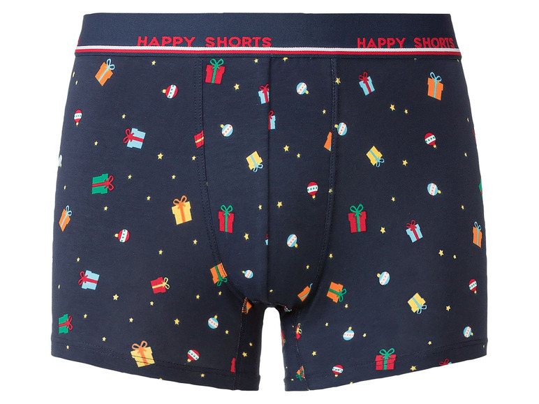 Prejsť na zobrazenie na celú obrazovku: Happy Shorts Pánske boxerky s vianočným motívom, 2 kusy – obrázok 3