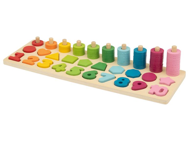 lupilu® Drevená hra Montessori (logická hra)