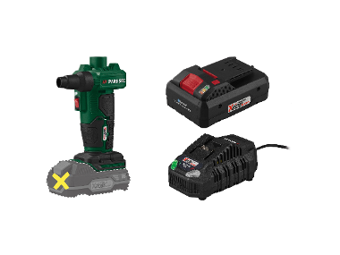 PARKSIDE® Aku pumpa PALP 20-Li B2 + Smart akumulátor 20 V/4 Ah PAPS 204 B1 + Rýchlonabíjačka akumulátora 20 V/4,5 A PLG 20 C3