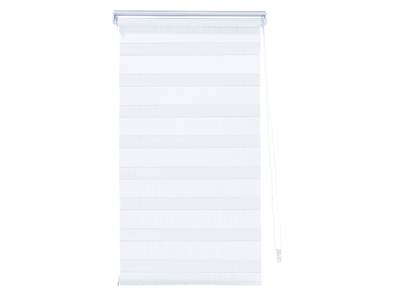 Biela minimalistická roleta.