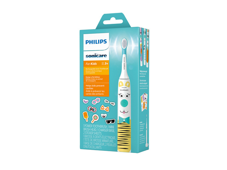 Prejsť na zobrazenie na celú obrazovku: PHILIPS Detská sonická zubná kefka Pets edition HX3601/01 – obrázok 1
