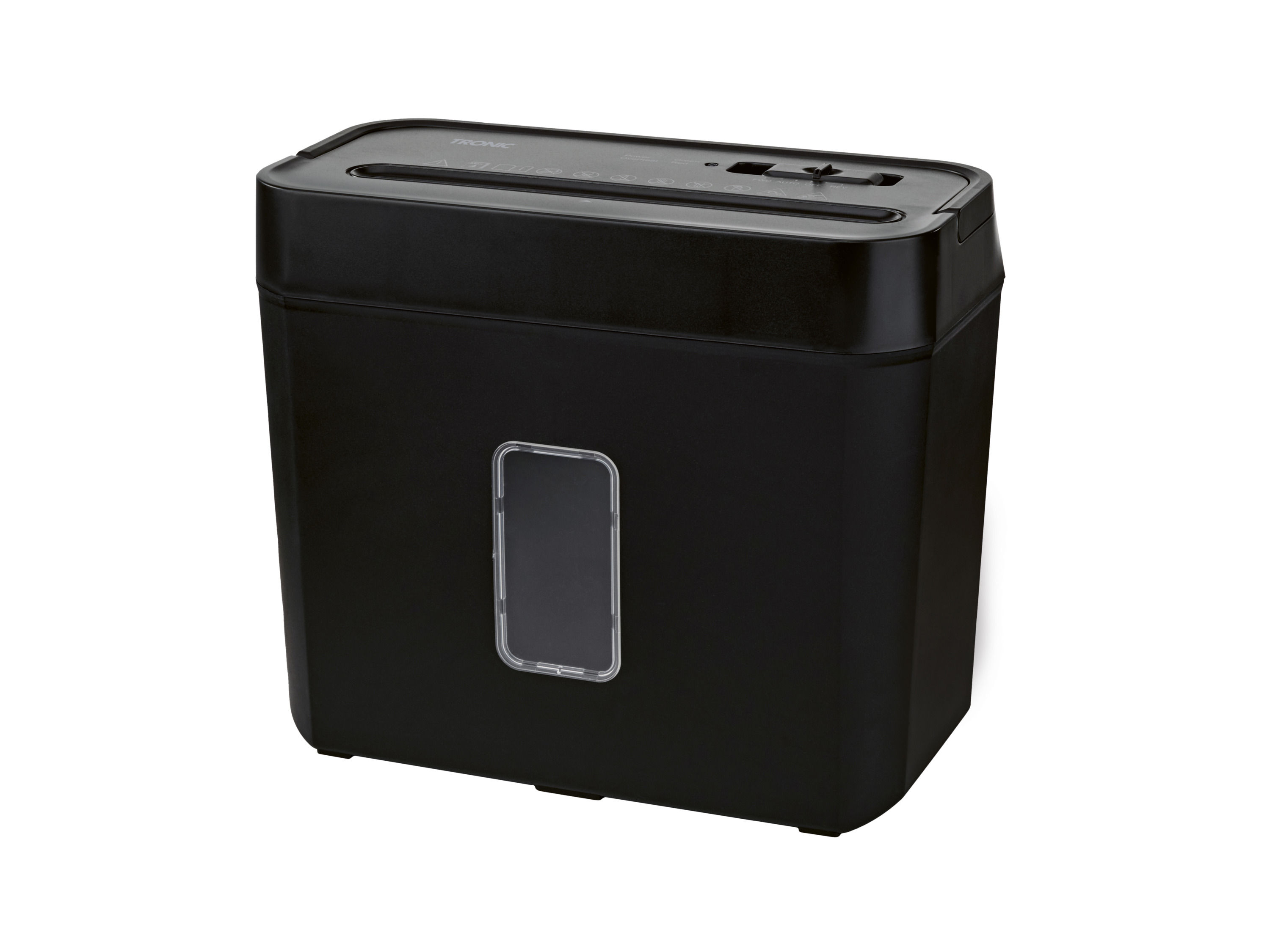 TRONIC Skartovačka 8L P4 (čierna)