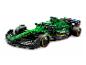 Pretekárske auto Aston Martin Aramco Cognizant Formula 1 z kociek LEGO.