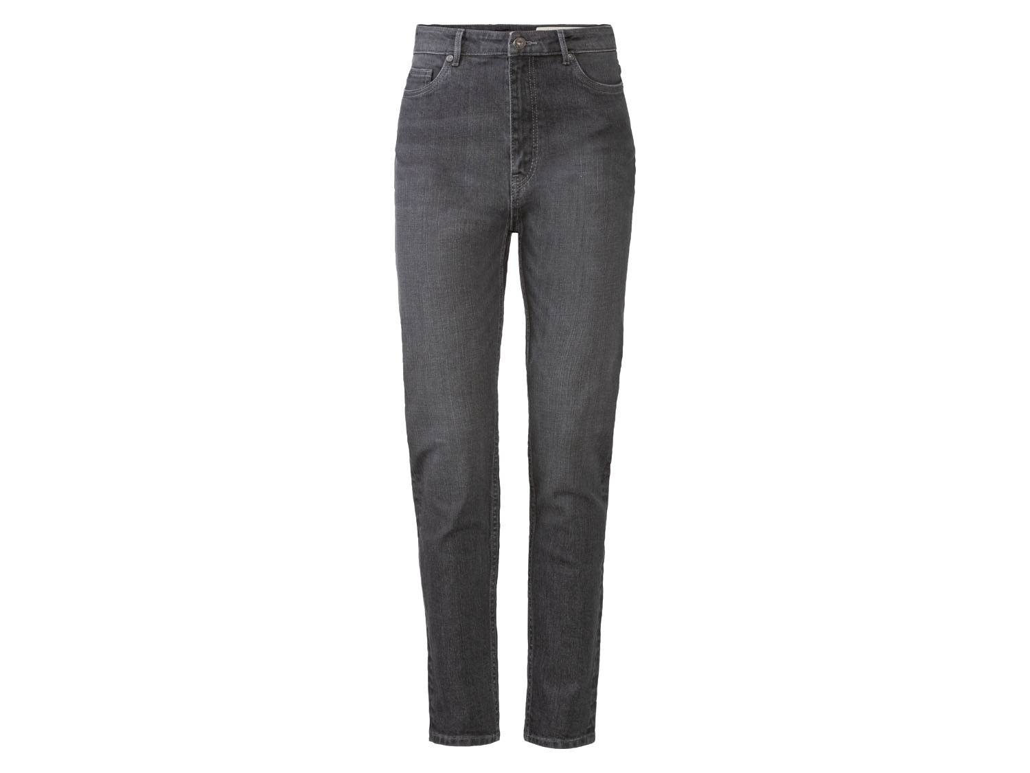 esmara® Dámske rifle Straight Fit (sivá, 36)