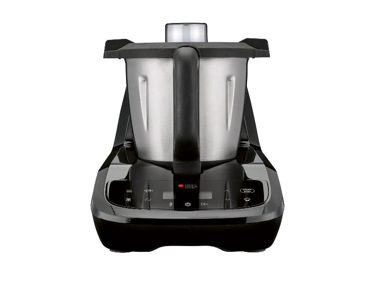 Kuchynský robot Monsieur Cuisine Compact v čiernej a oceľovej farbe