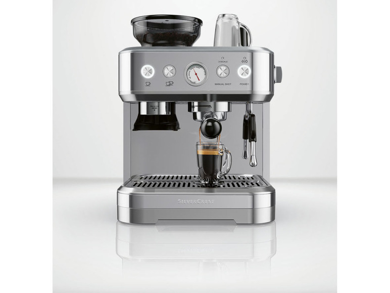 Prejsť na zobrazenie na celú obrazovku: SILVERCREST® KITCHEN TOOLS Profesionálny espresso kávovar s integrovaným mlynčekom SSMP 1770 A2 – obrázok 5