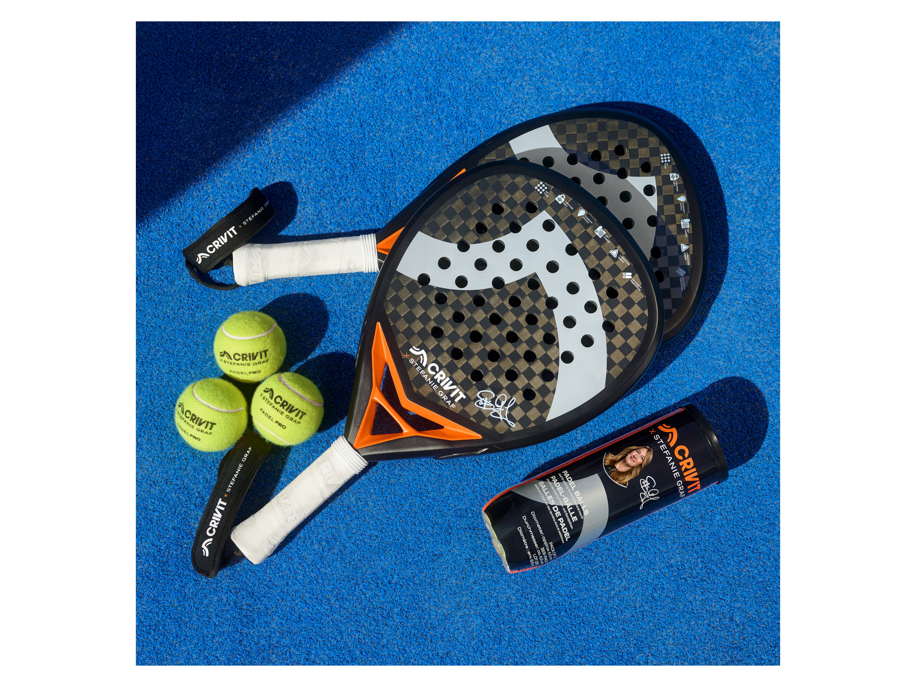 CRIVIT Padelová raketa 12K Carbon PRO - 10