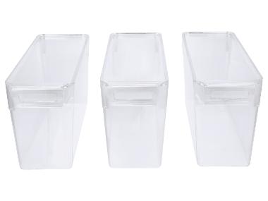 SILVERCREST® Organizéry s vekom do chladničky, M, 3 kusy