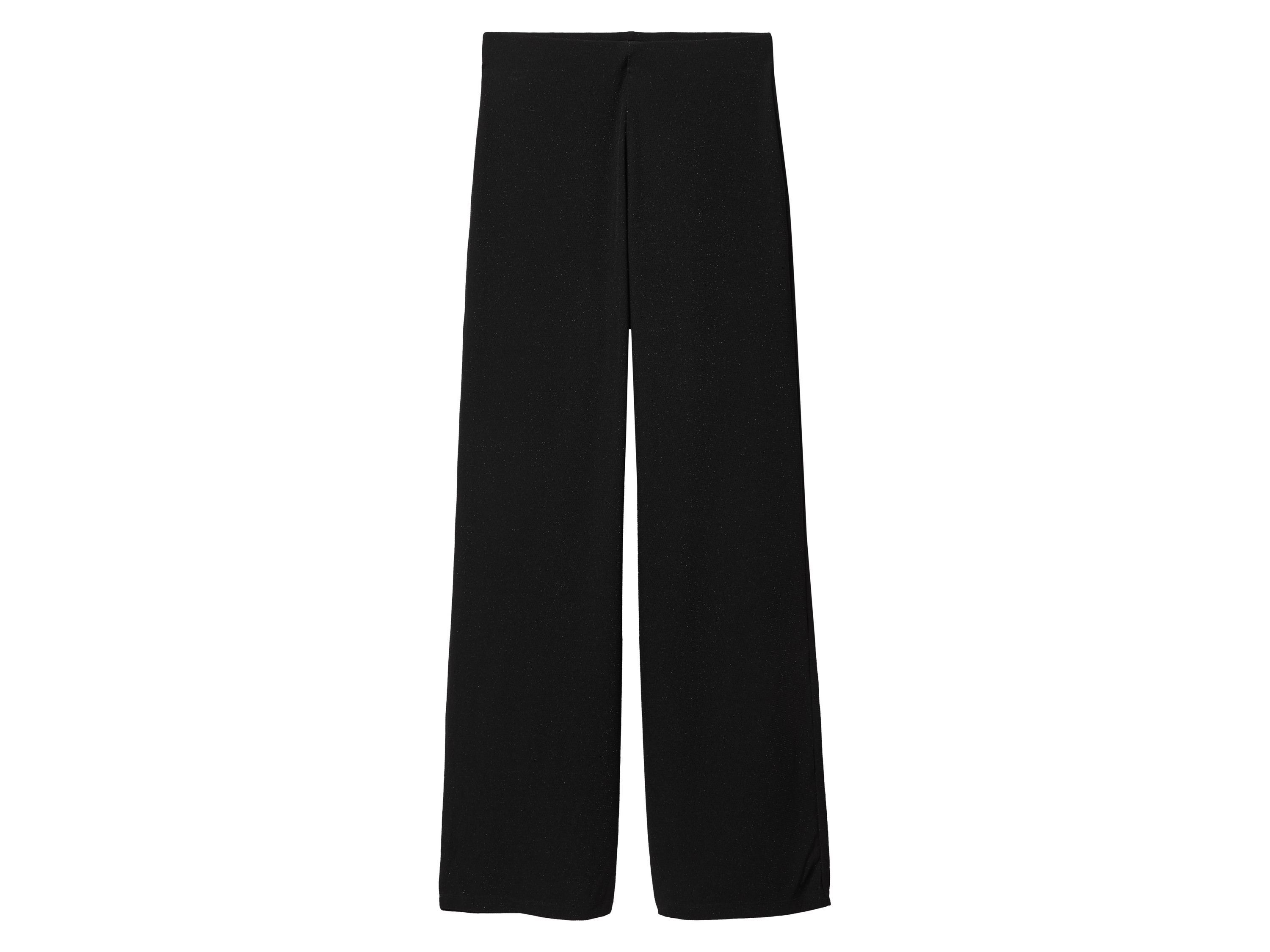 esmara® Dámske široké nohavice (čierna, XS (32/34))