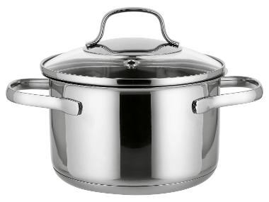 SILVERCREST® Hrniec z ušľachtilej ocele Premium, 16 cm