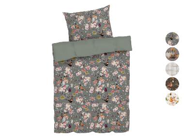 LIVARNO home Posteľná bielizeň zo saténového mikrovlákna, 140 x 200 cm