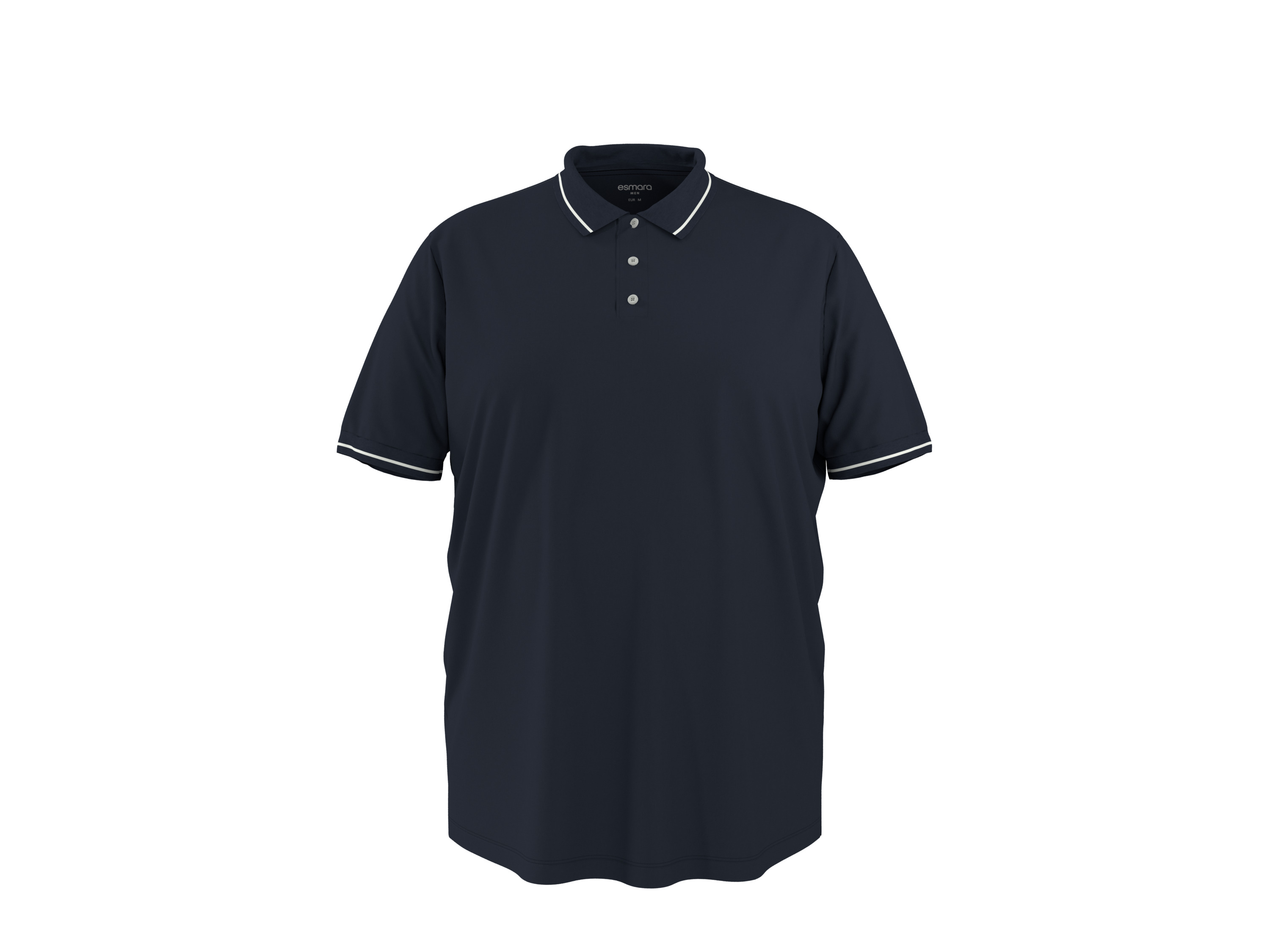 esmara Men Pánske piketové polotričko XXL (navy modrá, XXL (60/62))