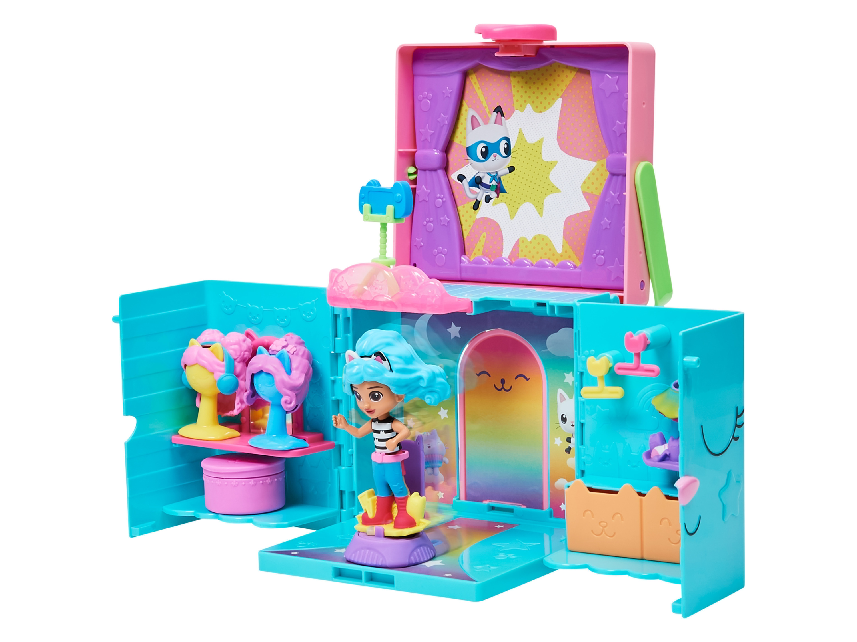 Gabby´s Dollhouse Dúhový šatník