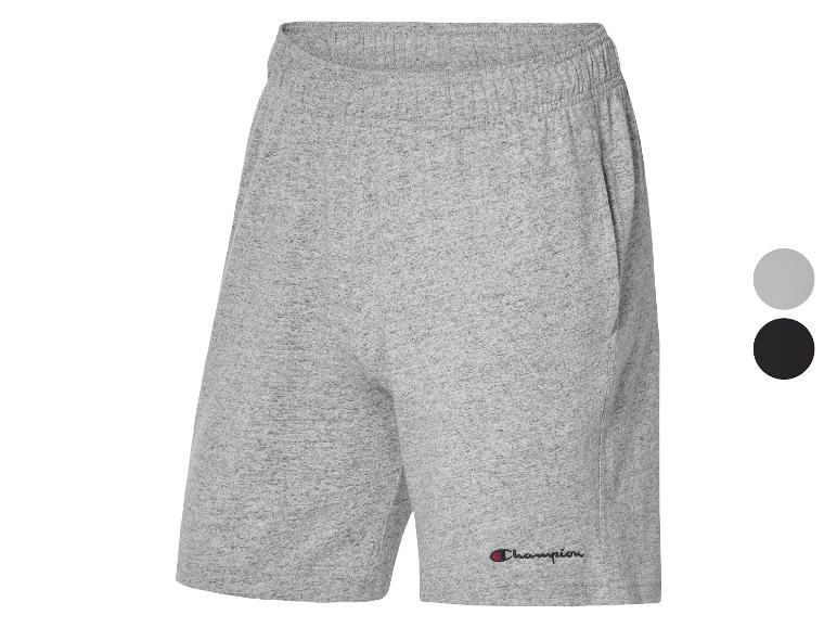 Šortky Champion v melírovanej sivej farbe; dostupné v sivej a čiernej farbe.