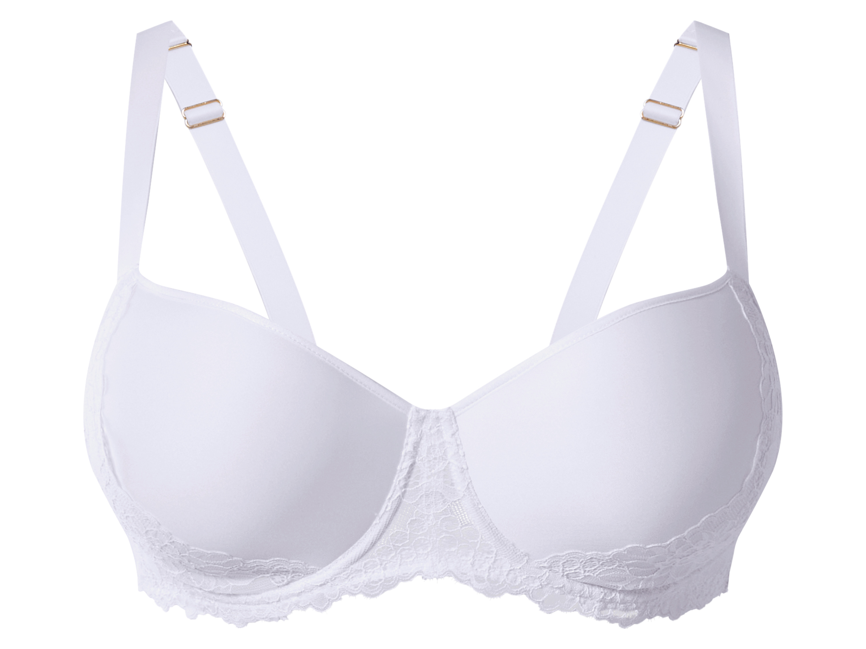ESMARA® Dámska podprsenka Spacer XXL (biela, 85D)