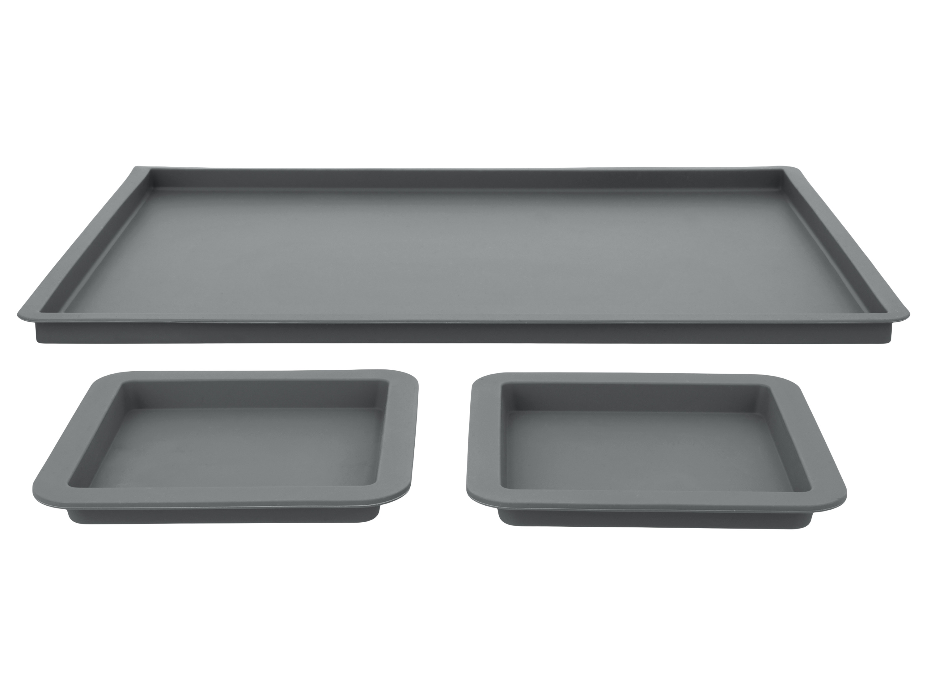 SILVERCREST® Silikónové formy/podložky na pečenie (súprava podložiek na pečenie, 3-dielna)