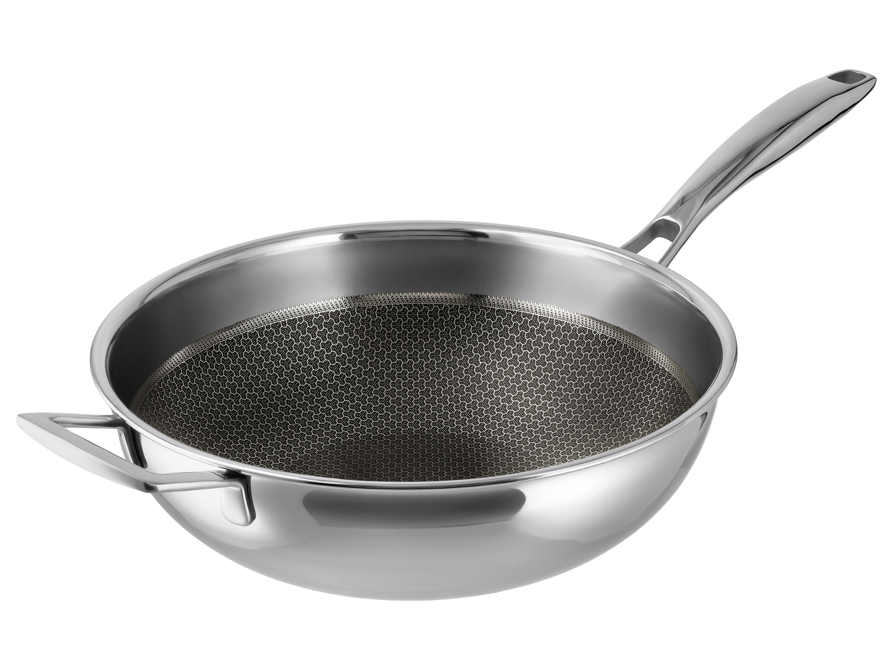 SILVERCREST® Wok z nehrdzavejúcej ocele Premium, 28 cm