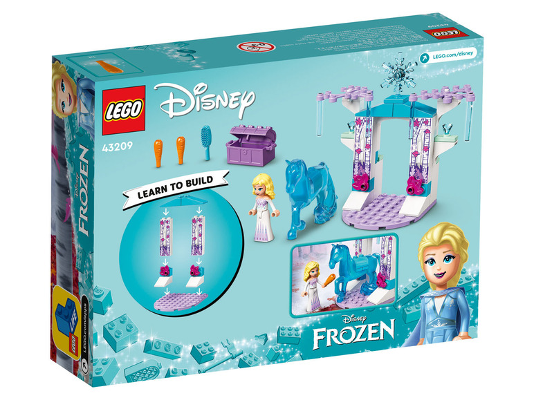 Prejsť na zobrazenie na celú obrazovku: LEGO® Disney 43209 Ľadová stajňa Elsy a Nokka – obrázok 2