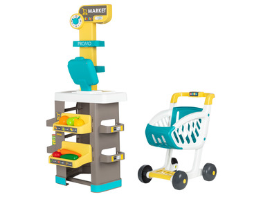 SMOBY Detský supermarket s nákupným vozíkom