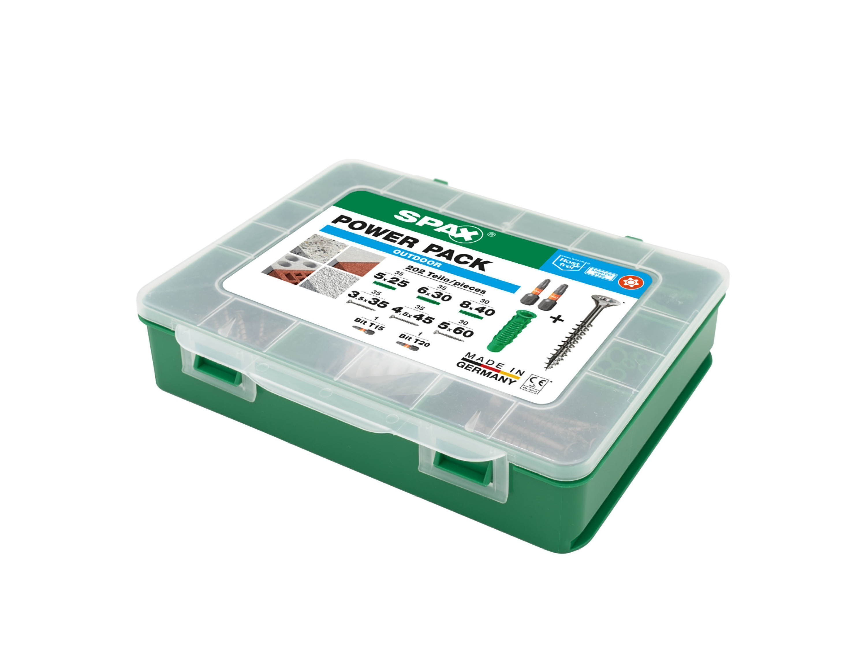 E-shop Spax Skrutky a príchytky POWER PACK (do exteriéru)