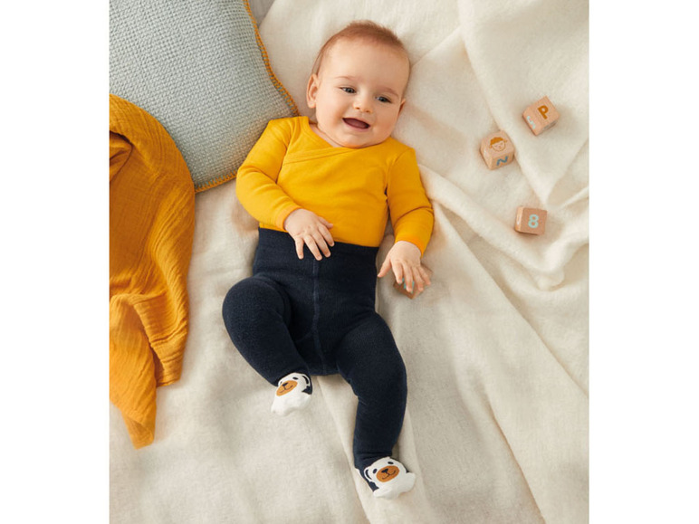 Prejsť na zobrazenie na celú obrazovku: lupilu® Chlapčenské body pre bábätká s dlhým rukávom BIO, 2 kusy – obrázok 3